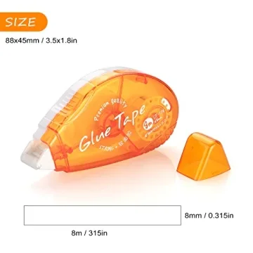 Tamaki Double Sided Tape Roller for Arts and Crafts