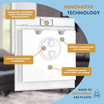HomeStar Safety Light Switch Guard for Child Safety