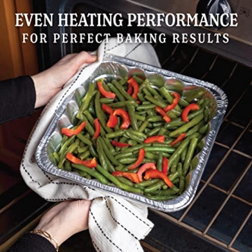 Plasticpro 10x10x3 Disposable Baking Pans - Versatile & Eco-Friendly