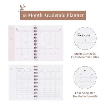 Riley's 2024-2025 Academic Planner - Organized & Stylish