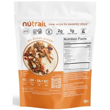 NuTrail Nut Granola Cereal for Keto & Low-Carb Diets