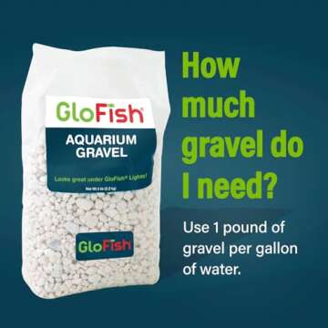 GloFish Aquarium Gravel 5 Pounds for Colorful Tanks