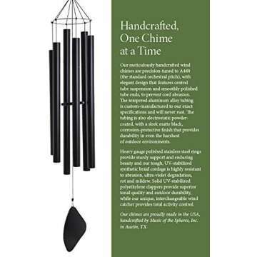 Handcrafted Japanese Soprano Wind Chime 30"