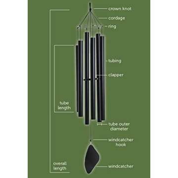 Handcrafted Japanese Soprano Wind Chime 30"