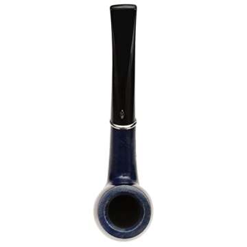 Savinelli Arcobaleno Blue 606 KS Handcrafted Pipe