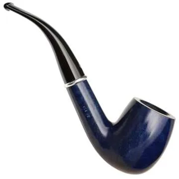 Savinelli Arcobaleno Blue 606 KS Handcrafted Pipe