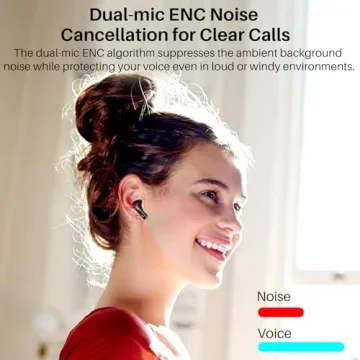 TOZO T20 Wireless Earbuds with LED Display & Waterproof