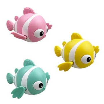 Colorful Clown Fish Bath Toys - Perfect for Toddlers