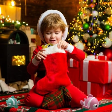 Colorful Clown Fish Bath Toys - Perfect for Toddlers