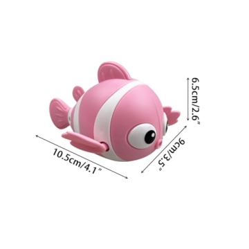Colorful Clown Fish Bath Toys - Perfect for Toddlers