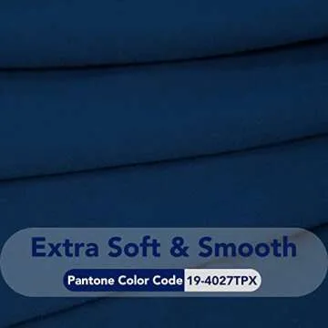 PureFit Super Stretch Sofa Slipcover – Spandex Non Slip Soft Couch Sofa Cover, Washable Furniture Protector with Non Skid Foam and Elastic Bottom for Kids, Pets （Oversized Sofa, Navy）