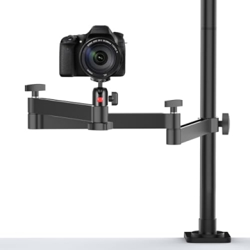 ULANZI Flexible Camera Desk Mount with 360° Ball Head