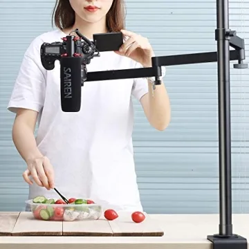 ULANZI Flexible Camera Desk Mount with 360° Ball Head