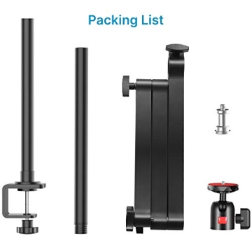 ULANZI Flexible Camera Desk Mount with 360° Ball Head