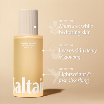 Saltair Santal Bloom Body Oil Luxurious Nourishing Moisturizer