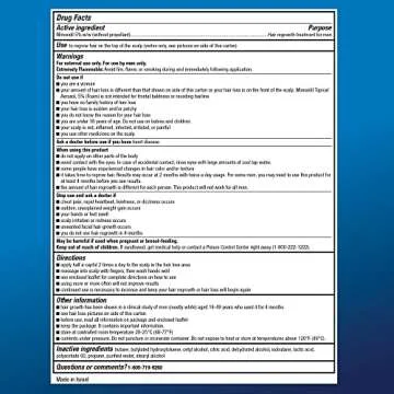 Minoxidil Foam 5% for Men - Effective Hair Regrowth Treatment