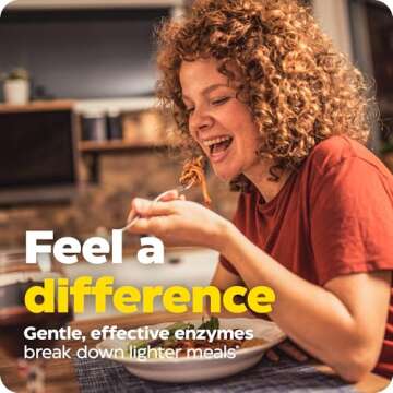 Enzymedica Digest Basic, Digestive Enzymes for Sensitive Stomachs, Offers Fast-Acting Gas & Bloating Relief, 180 Count (FFP)