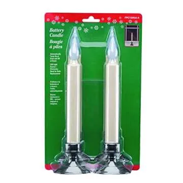 Xodus Innovations LED Window Candle with Flickering Flame