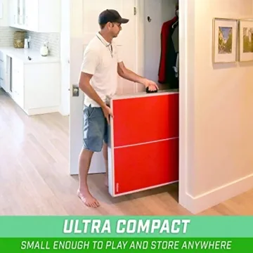 GoSports 6 ft x 3 ft Portable Table Tennis Game Set