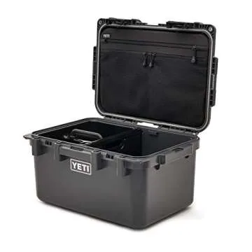 YETI LoadOut GoBox Divided Cargo Case, Charcoal