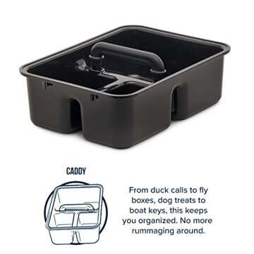 YETI LoadOut GoBox Divided Cargo Case, Charcoal