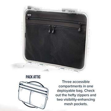 YETI LoadOut GoBox Divided Cargo Case, Charcoal