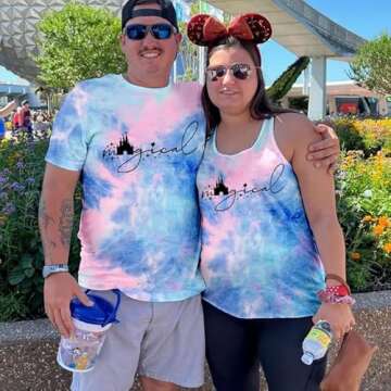 Magic Castle Tank Women Magic Kingdom Graphic Vest Summer Casual Vacation Sleeveless Tanks Tops XX-Large