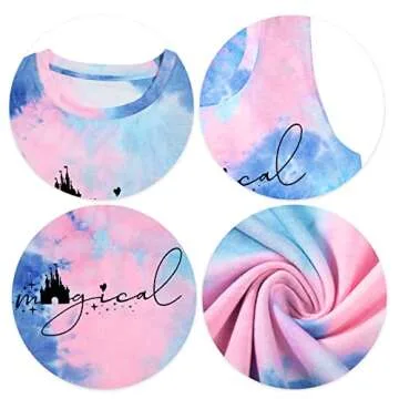 Magic Castle Tank Women Magic Kingdom Graphic Vest Summer Casual Vacation Sleeveless Tanks Tops XX-Large