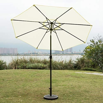 Sunnyglade 9' Patio Umbrella Durable Outdoor Shade