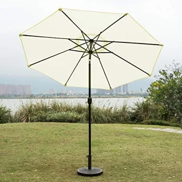 Sunnyglade 9' Patio Umbrella Durable Outdoor Shade