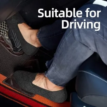 Comfortable Ballet Flats with Memory Foam Insoles