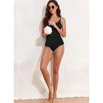 Elegant Aleumdr Tankini Set for Women - Tummy Control & Style