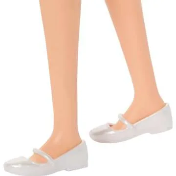 Barbie Fashionistas Doll #224 with Black Wavy Hair, Pink Gingham Dress & Accessories, 65th Anniversary Collectible Toy