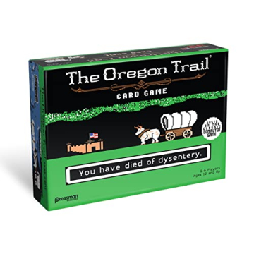 Pressman Oregon Trail Card Game for Family Game Night Fun