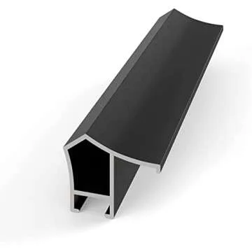 Frame My TV Deco TV Frames Alloy Prismatic - Anodized Black Bezel Compatible ONLY with Samsung The Frame TV (55", Fits 2021-2025 Frame TV)