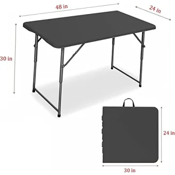 Edtian Folding Table - Compact & Portable for Every Occasion