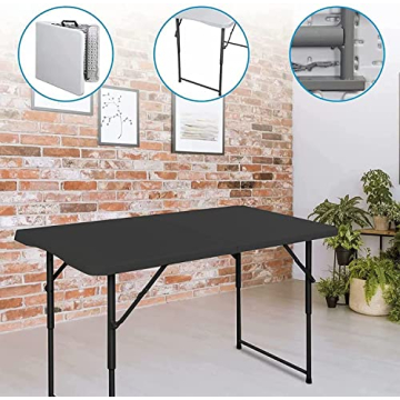 Edtian Folding Table - Compact & Portable for Every Occasion