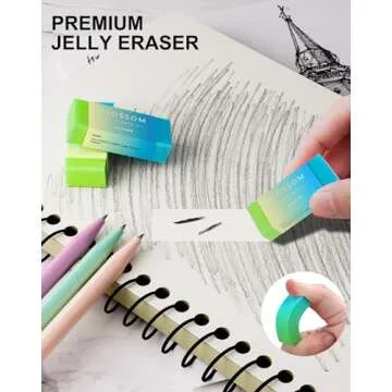 20PACK Mechanical Pencil, 8Pcs 0.5 0.7mm Mechanical Pencils Set With Eraser and 480 Pcs Refills, Cute Colored Preppy School Supplies Gift for Girls Writing - Come With Custom Case