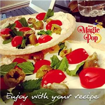 Kim's Magic Pop Original Flavor 12-Pack: Freshly Popped Rice Cakes, Healthy Grain Snack, 0 Weight Watchers Point