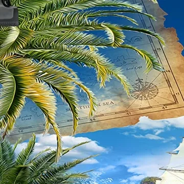 Vibrant Pirate Backdrop for Kids Birthday Parties