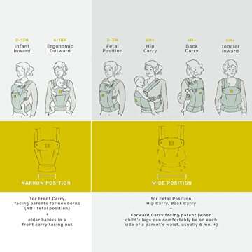 LÍLLÉbaby Complete Ergonomic Baby Carrier for Newborns
