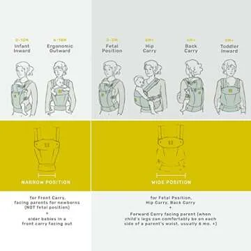 LÍLLÉbaby Complete Ergonomic Baby Carrier for Newborns