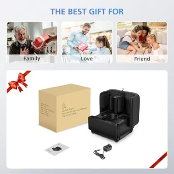 Shiatsu Foot Massager with Heat - COMFIER 2 in 1