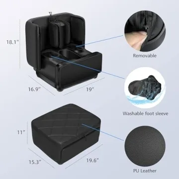 Shiatsu Foot Massager with Heat - COMFIER 2 in 1