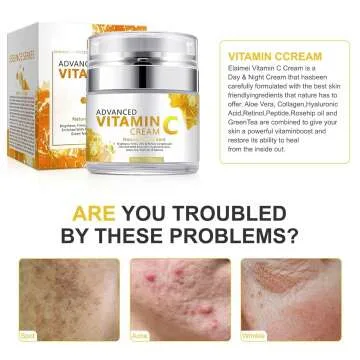 Vitamin C Face Cream - Anti Aging Moisturizer