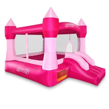 Cloud 9 Princess Inflatable Bounce House for Kids