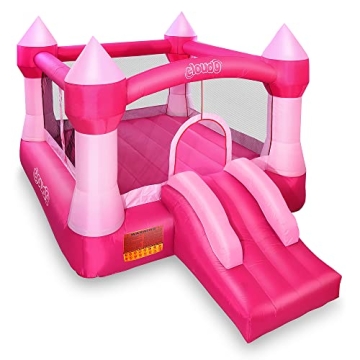 Cloud 9 Princess Inflatable Bounce House for Kids