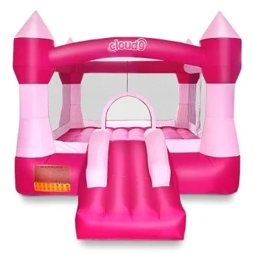 Cloud 9 Princess Inflatable Bounce House for Kids