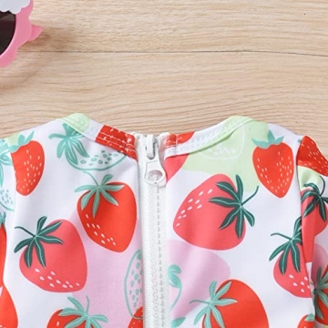 Cute One Piece Toddler Swimsuit for Baby Girls