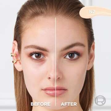 L’Oréal Paris True Match Radiant Serum Concealer, Brightening Under Eye Concealer Make Up with 1....